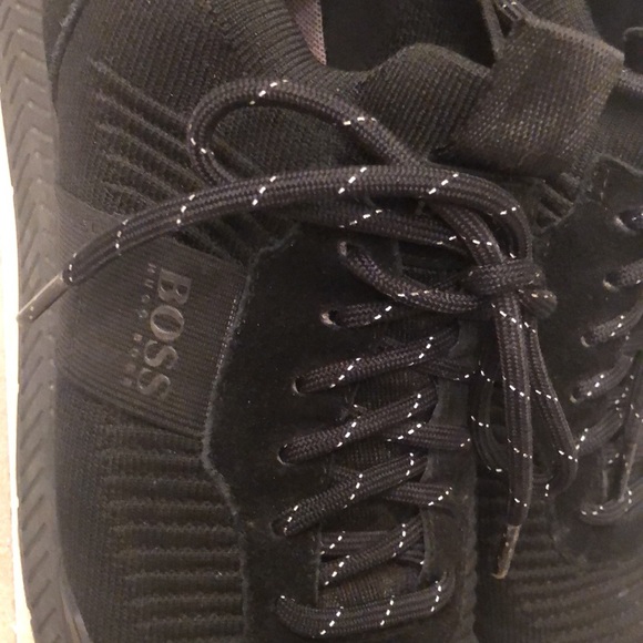 100% Authentic Hugo Boss Titanium Runn Knst Black 50414734 style - Picture 5 of 6